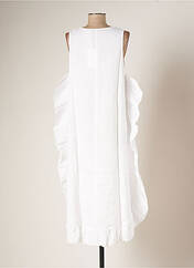 Robe mi-longue blanc BLANC BOHEME pour femme seconde vue