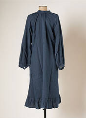 Robe mi-longue bleu BLANC BOHEME pour femme seconde vue