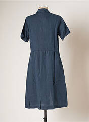 Robe mi-longue bleu BLANC BOHEME pour femme seconde vue