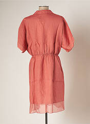 Robe mi-longue orange BLANC BOHEME pour femme seconde vue