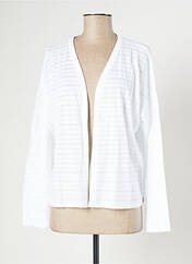 Veste casual blanc BLANC BOHEME pour femme seconde vue