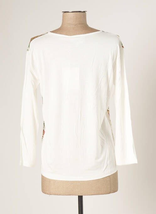 T-shirt blanc BLANC BOHEME pour femme