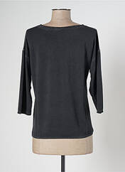 T-shirt noir BLANC BOHEME pour femme seconde vue