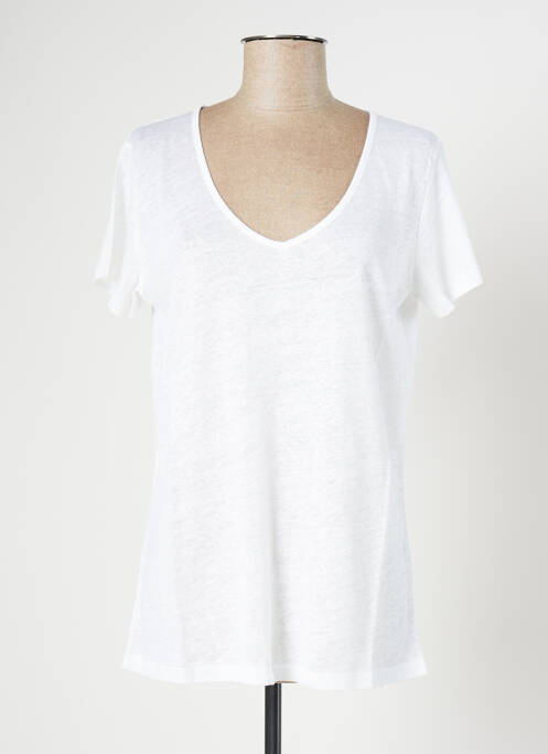 T-shirt blanc BLANC BOHEME pour femme