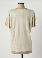 T-shirt beige BLANC BONNET pour femme seconde vue
