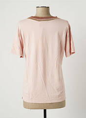 T-shirt rose BLANC BOHEME pour femme seconde vue