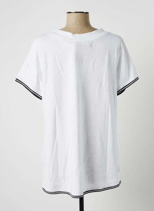 T-shirt blanc BLANC BOHEME pour femme