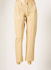 Pantalon 7/8 beige BLANC BOHEME pour femme seconde vue
