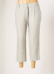 Pantalon 7/8 gris BLANC BOHEME pour femme seconde vue