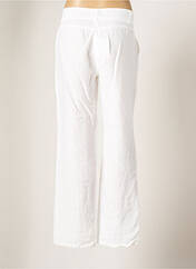 Pantalon droit blanc BLANC BOHEME pour femme seconde vue