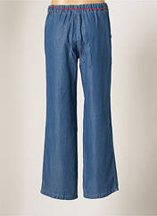 Pantalon droit bleu BLANC BOHEME pour femme seconde vue