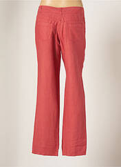 Pantalon droit rouge BLANC BOHEME pour femme seconde vue