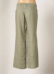 Pantalon droit vert BLANC BOHEME pour femme seconde vue