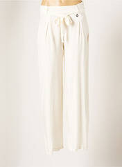 Pantalon large beige BLANC BOHEME pour femme seconde vue