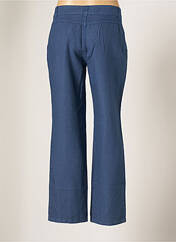 Pantalon large bleu BLANC BOHEME pour femme seconde vue