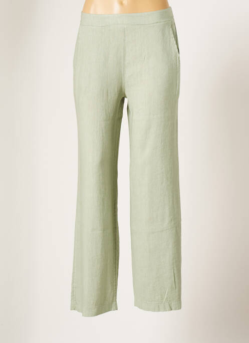 Pantalon large vert BLANC BOHEME pour femme
