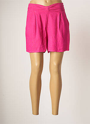 Short taille normale taille normale rose BLANC BOHEME femme