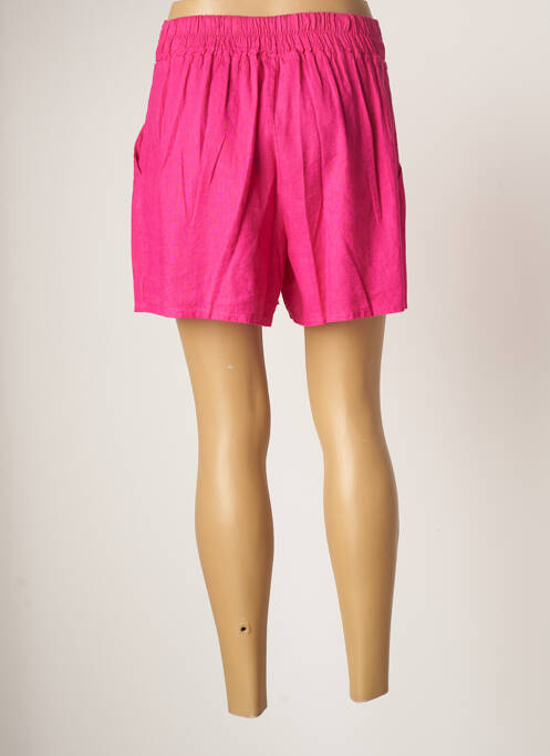 Short rose BLANC BOHEME pour femme