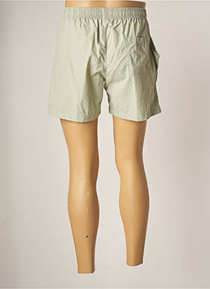 Short de bain fermeture liens à nouer vert HALECO homme