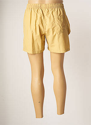 Short de bain fermeture liens à nouer jaune HALECO homme