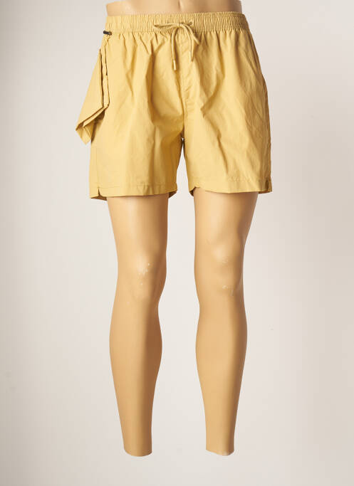 Short de bain jaune HALECO pour homme