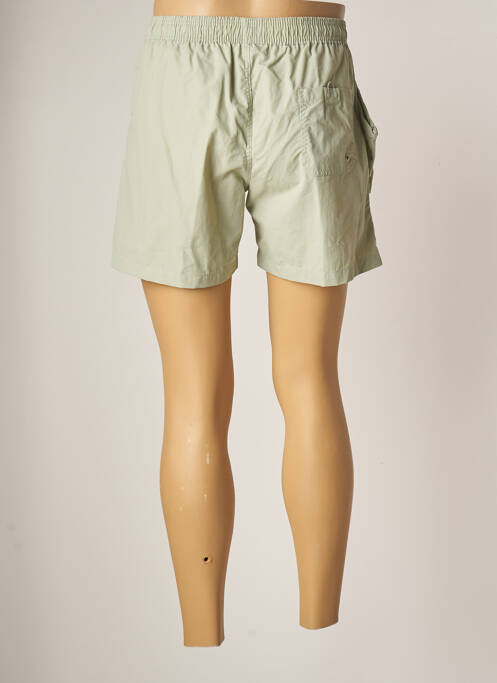 Short de bain vert HALECO pour homme