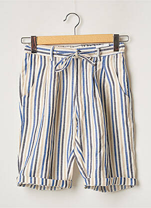 Bermuda taille élastique taille normale bleu GIANNI LUPO homme