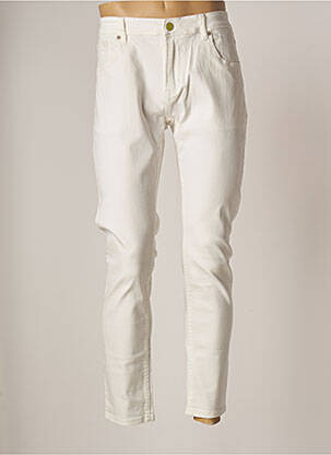 Jeans skinny blanc GIANNI LUPO pour homme