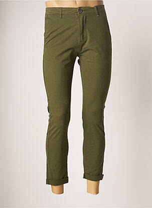 Pantalon chino vert ZETA pour homme