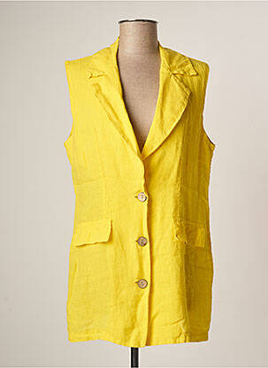 Veste casual jaune VACHON pour femme