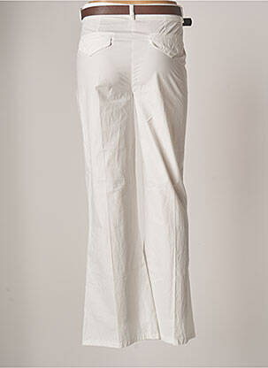 Pantalon flare taille normale taille normale blanc TENSIONE IN femme