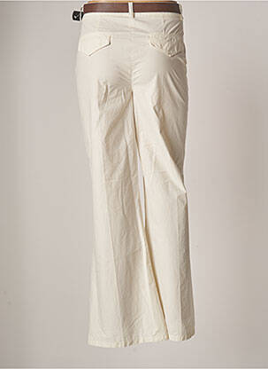 Pantalon flare taille normale taille normale beige TENSIONE IN femme