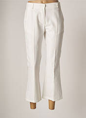 Pantalon 7/8 blanc TENSIONE IN pour femme seconde vue