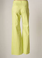 Pantalon chino vert MADE IN ITALY pour femme seconde vue