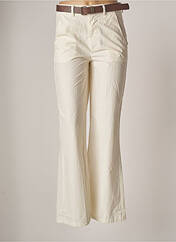 Pantalon flare beige TENSIONE IN pour femme seconde vue