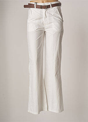 Pantalon flare blanc TENSIONE IN pour femme