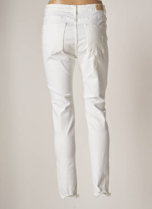 Jeans coupe slim blanc DENIM pour femme