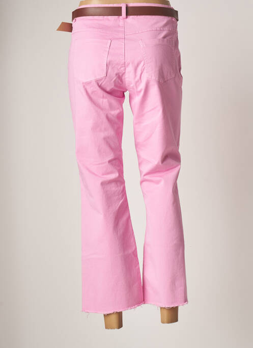 Pantalon 7/8 rose MOTEL pour femme