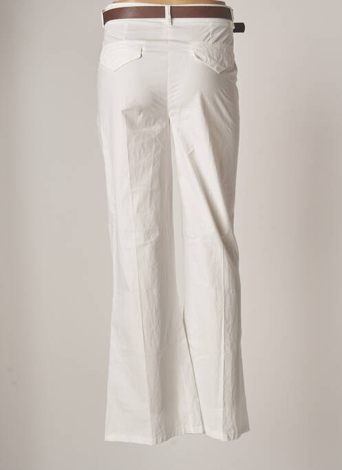 Pantalon flare blanc TENSIONE IN pour femme