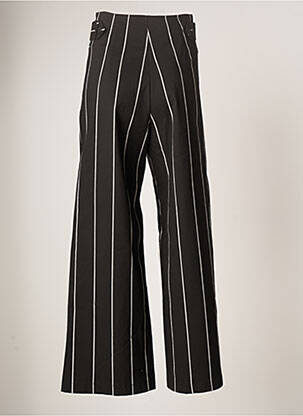 Pantalon droit taille haute taille haute noir MOTEL femme