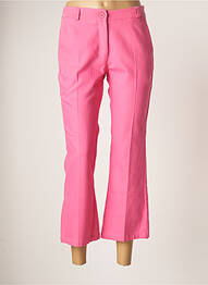 Pantalon flare taille normale taille normale rose TENSIONE IN femme