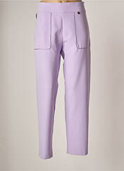 Pantalon large violet TENSIONE IN pour femme seconde vue