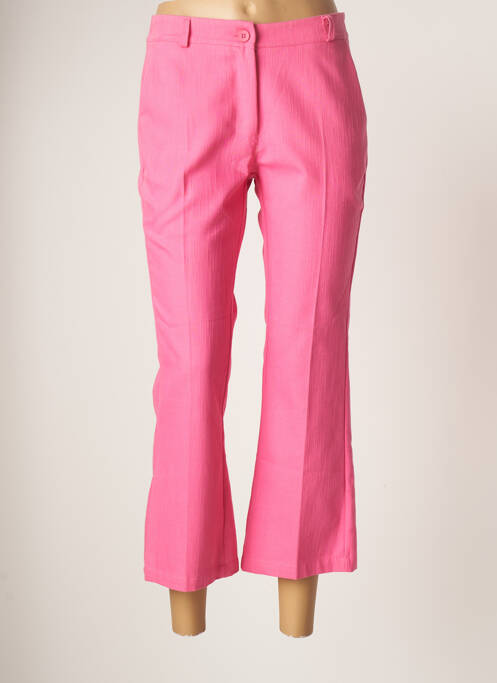 Pantalon flare rose TENSIONE IN pour femme