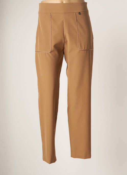 Pantalon large marron TENSIONE IN pour femme
