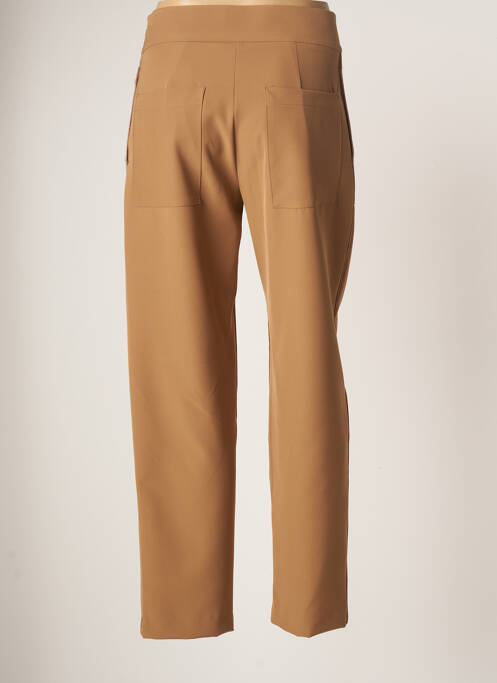 Pantalon large taille normale taille normale marron TENSIONE IN femme