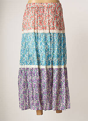 Jupe longue taille normale violet TENSIONE IN femme