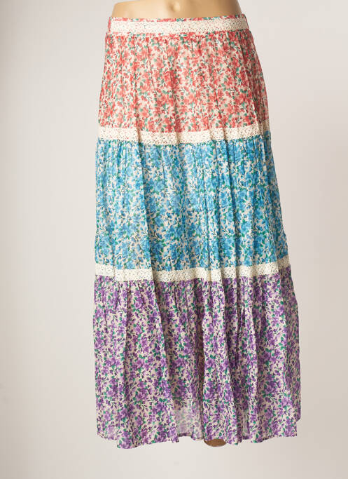 Jupe longue taille normale violet TENSIONE IN femme