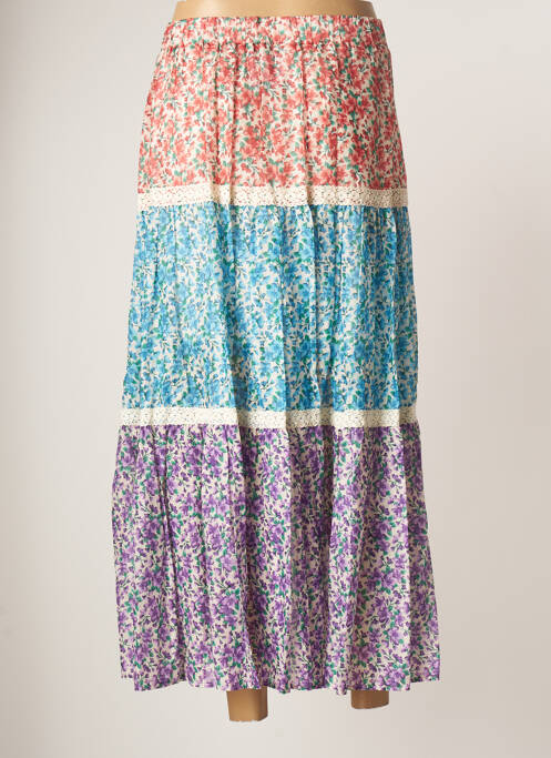 Jupe longue taille normale violet TENSIONE IN femme