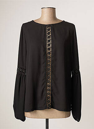 Blouse noir MADE IN ITALY pour femme