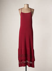 Robe longue rouge BETWEEN pour femme seconde vue